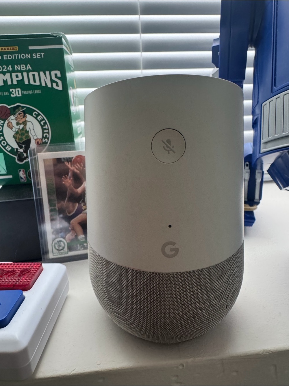 Google Home Smart Speaker White & Gray